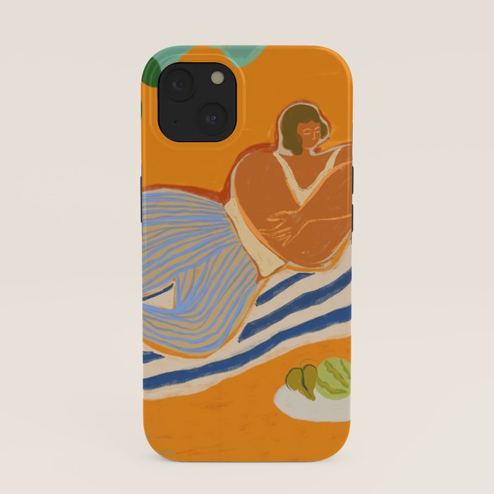 A Day At The Beach iPhone Case