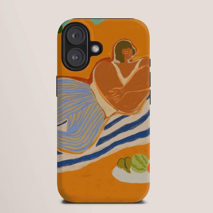 A Day At The Beach iPhone Case