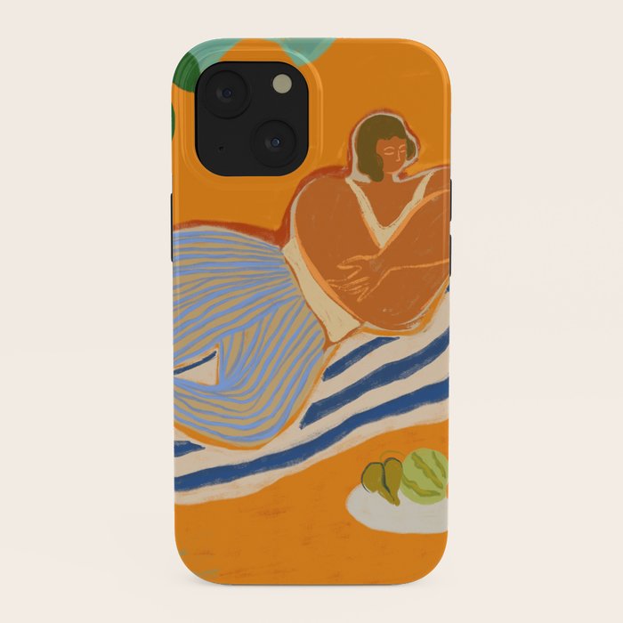 A Day At The Beach iPhone Case