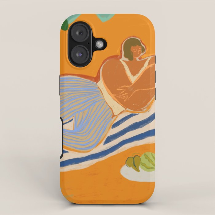 A Day At The Beach iPhone Case