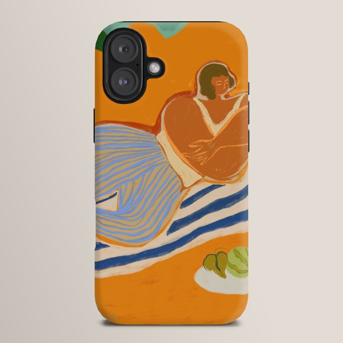 A Day At The Beach iPhone Case