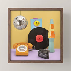 80's vibes Mini Art Print