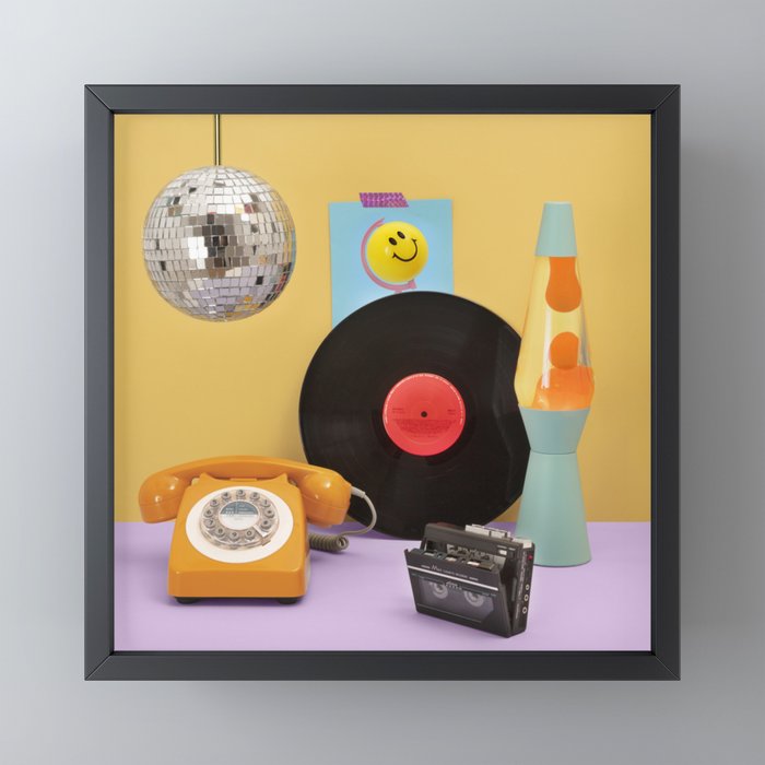 80's vibes Mini Art Print