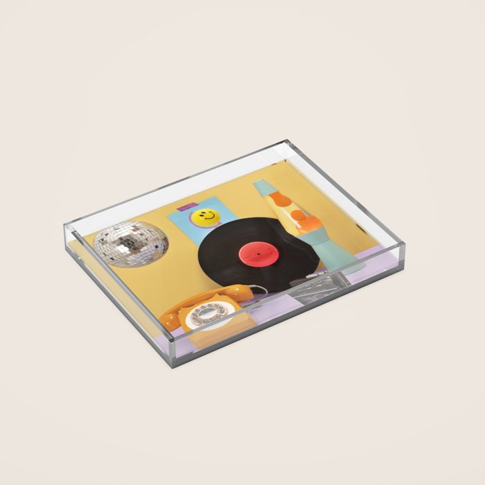 80's vibes Acrylic Tray