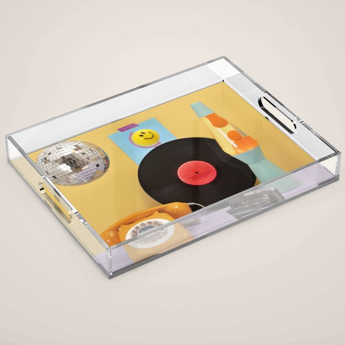 80's vibes Acrylic Tray
