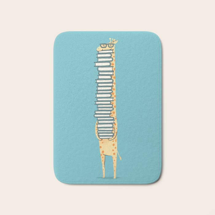 A Book Lover (blue) Bath Mat