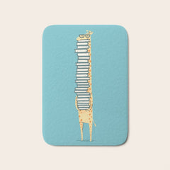 A Book Lover (blue) Bath Mat
