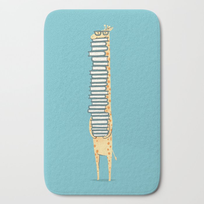A Book Lover (blue) Bath Mat