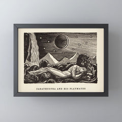 "Zarathustra and His Playmates" by Rockwell Kent (1919) Mini Art Print