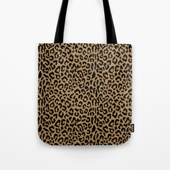 2000s leopard-black on tan Tote Bag