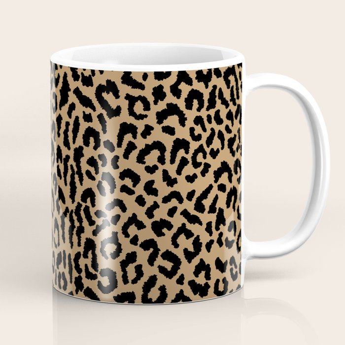 2000s leopard-black on tan Coffee Mug