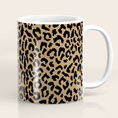 2000s leopard-black on tan Coffee Mug