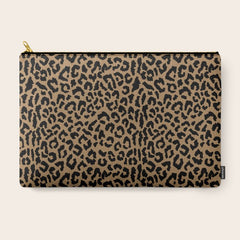 2000s leopard-black on tan Carry All Pouch