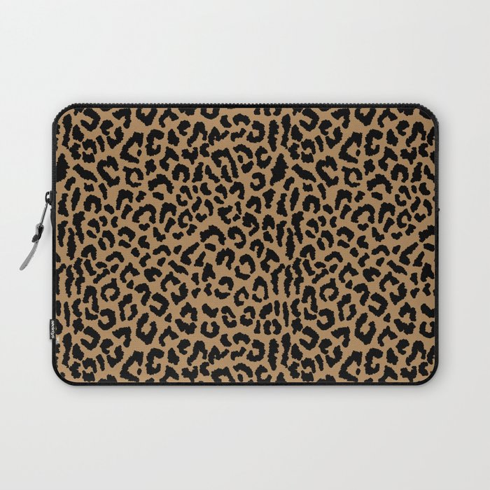 2000s leopard-black on tan Laptop Sleeve