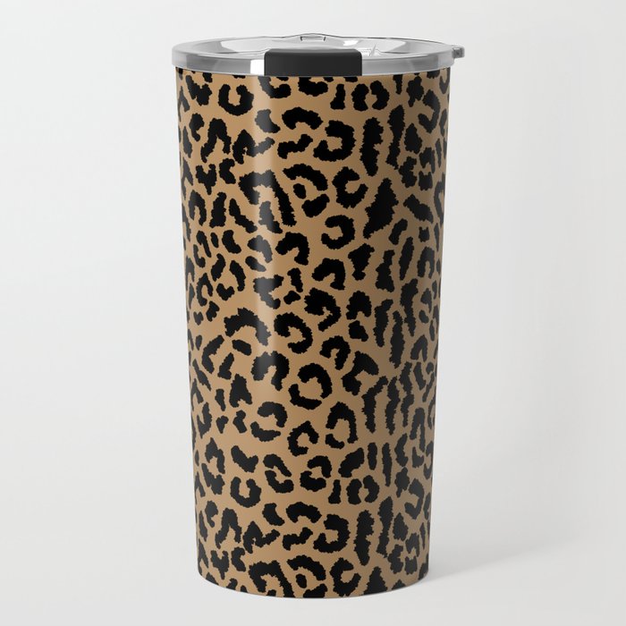 2000s leopard-black on tan Travel Mug