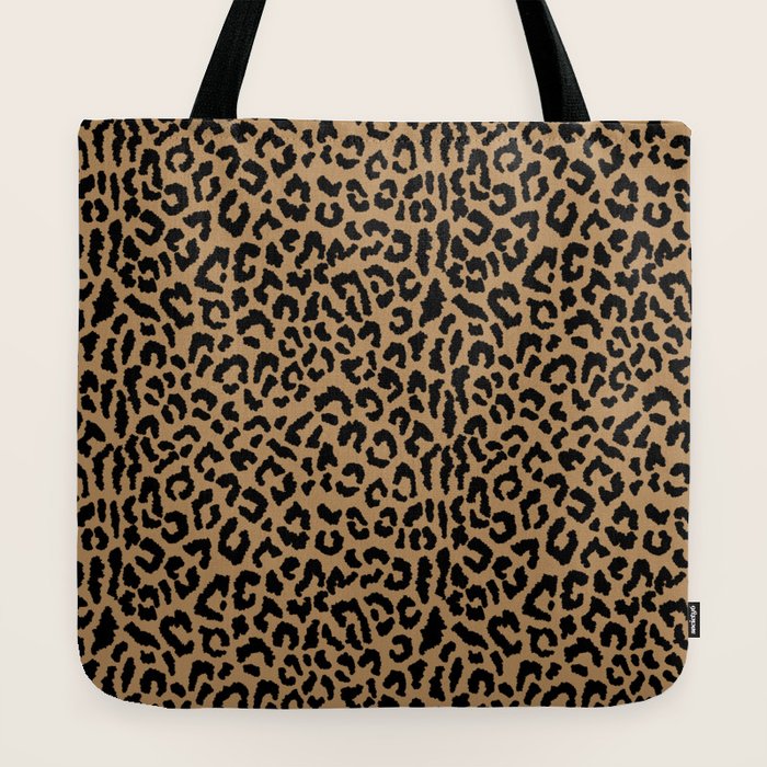 2000s leopard-black on tan Tote Bag