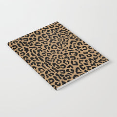 2000s leopard-black on tan Notebook