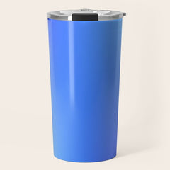 16 Blue Gradient 220506 Aura Ombre Valourine Digital Minimalist Art Travel Mug