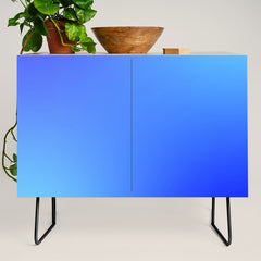 16 Blue Gradient 220506 Aura Ombre Valourine Digital Minimalist Art Credenza
