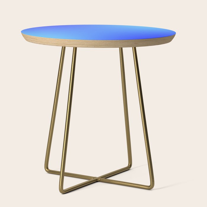 16 Blue Gradient 220506 Aura Ombre Valourine Digital Minimalist Art Side Table