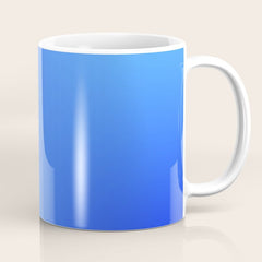 16 Blue Gradient 220506 Aura Ombre Valourine Digital Minimalist Art Coffee Mug
