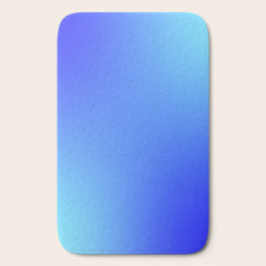 16 Blue Gradient 220506 Aura Ombre Valourine Digital Minimalist Art Bath Mat