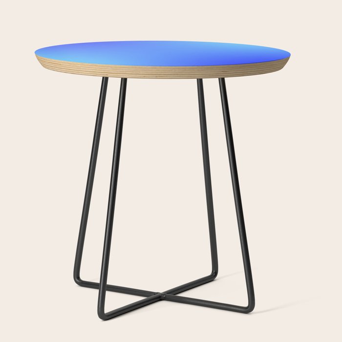 16 Blue Gradient 220506 Aura Ombre Valourine Digital Minimalist Art Side Table