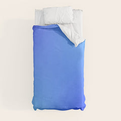 16 Blue Gradient 220506 Aura Ombre Valourine Digital Minimalist Art Duvet Cover