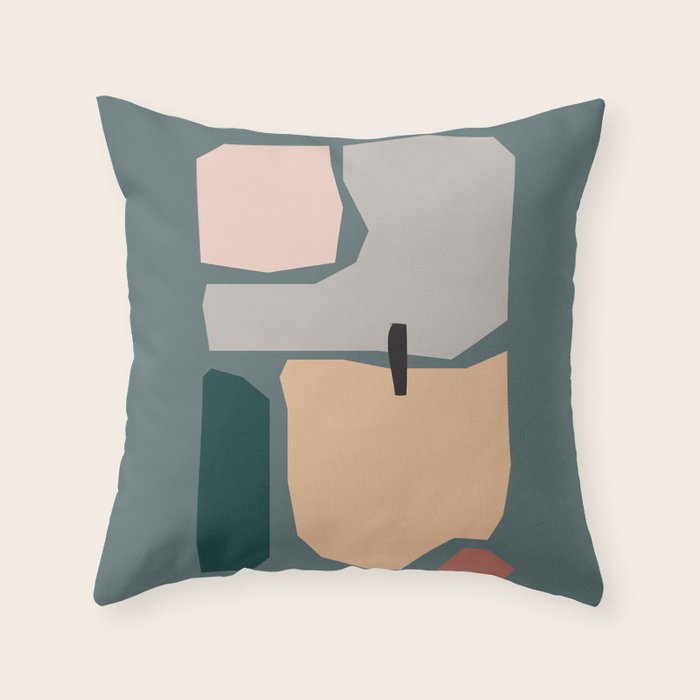 // Shape study #20 Throw Pillow