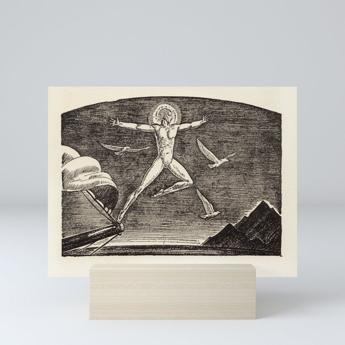 "Victory" by Rockwell Kent (1919) Mini Art Print