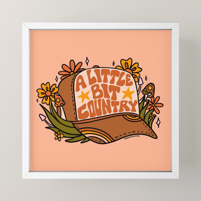 A Little Bit Country Mini Art Print