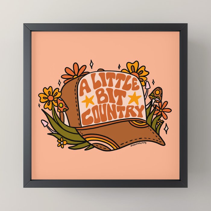 A Little Bit Country Mini Art Print
