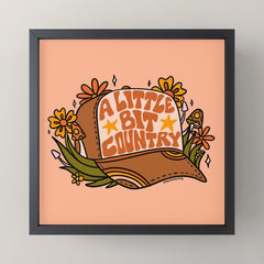 A Little Bit Country Mini Art Print