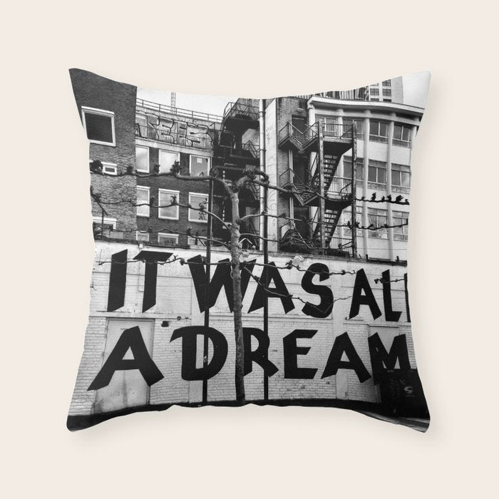 /// reality check Throw Pillow