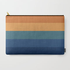 70's Retro Sunset Carry All Pouch