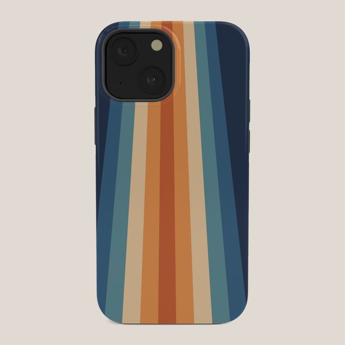 70's Retro Stripes iPhone Case