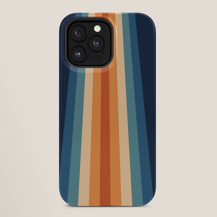 70's Retro Stripes iPhone Case