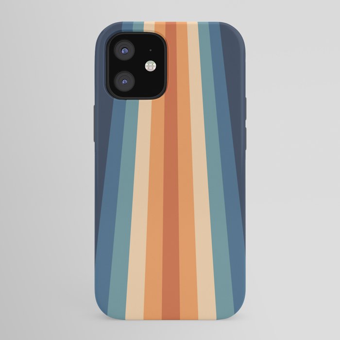 70's Retro Stripes iPhone Case
