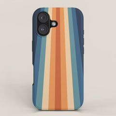 70's Retro Stripes iPhone Case
