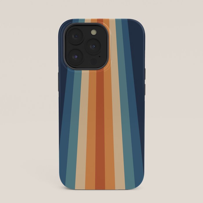70's Retro Stripes iPhone Case