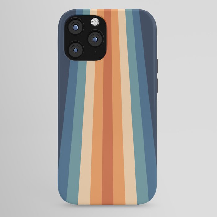 70's Retro Stripes iPhone Case