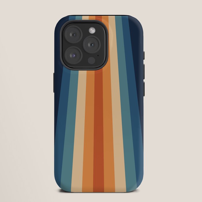 70's Retro Stripes iPhone Case