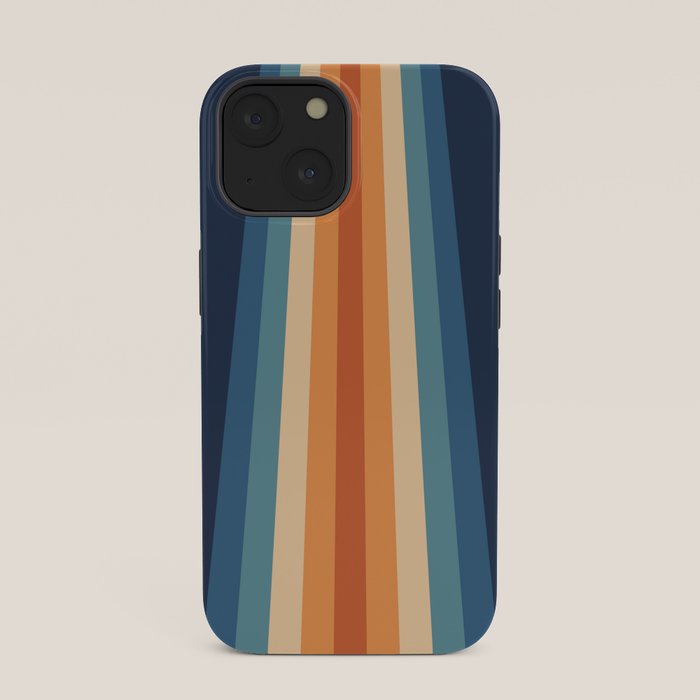 70's Retro Stripes iPhone Case