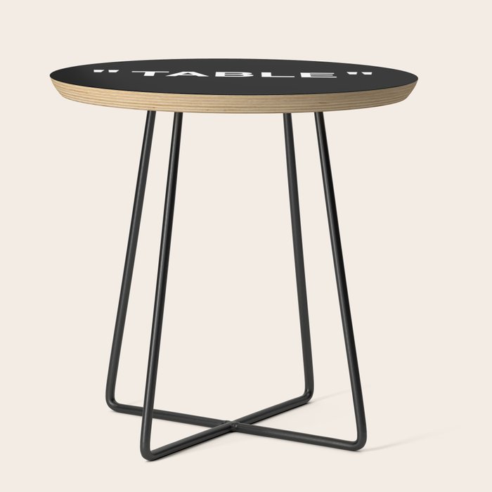 " Art " (Negative) Side Table