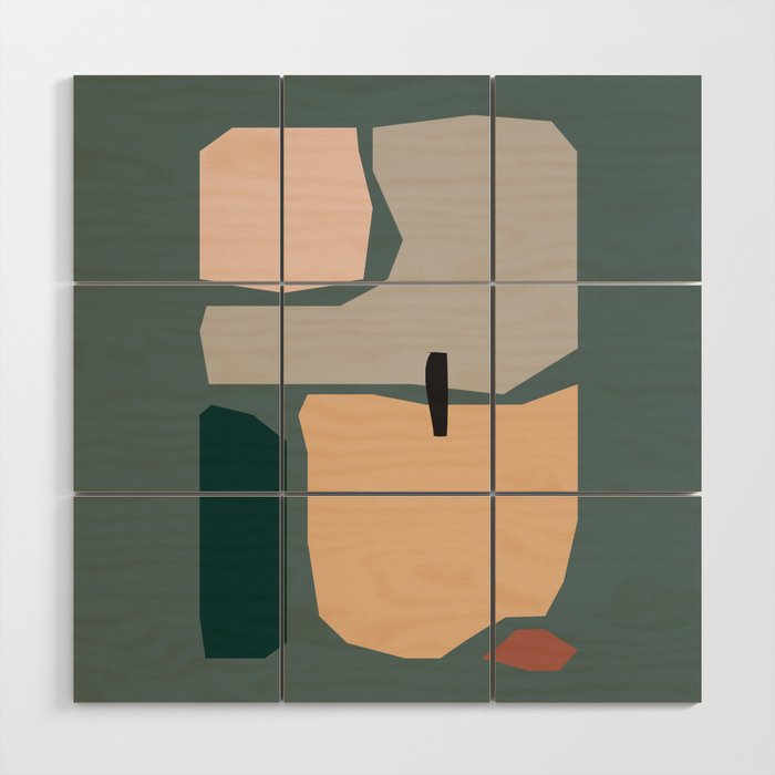 // Shape study #20 Wood Wall Art