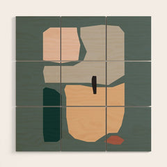 // Shape study #20 Wood Wall Art