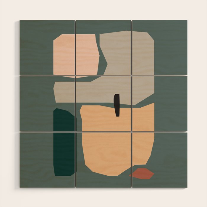 // Shape study #20 Wood Wall Art