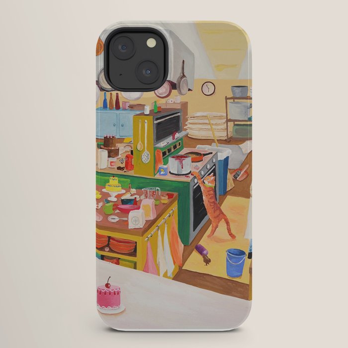 A Cat in the Kitchen iPhone Case