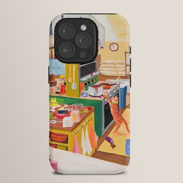 A Cat in the Kitchen iPhone Case
