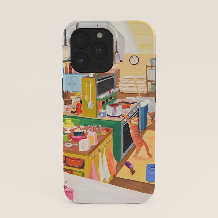 A Cat in the Kitchen iPhone Case